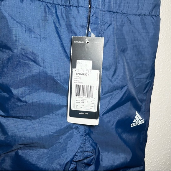 ADIDAS Toddlers UNISEX AB4675 UNI PAD Snow Pants - Picture 4 of 5